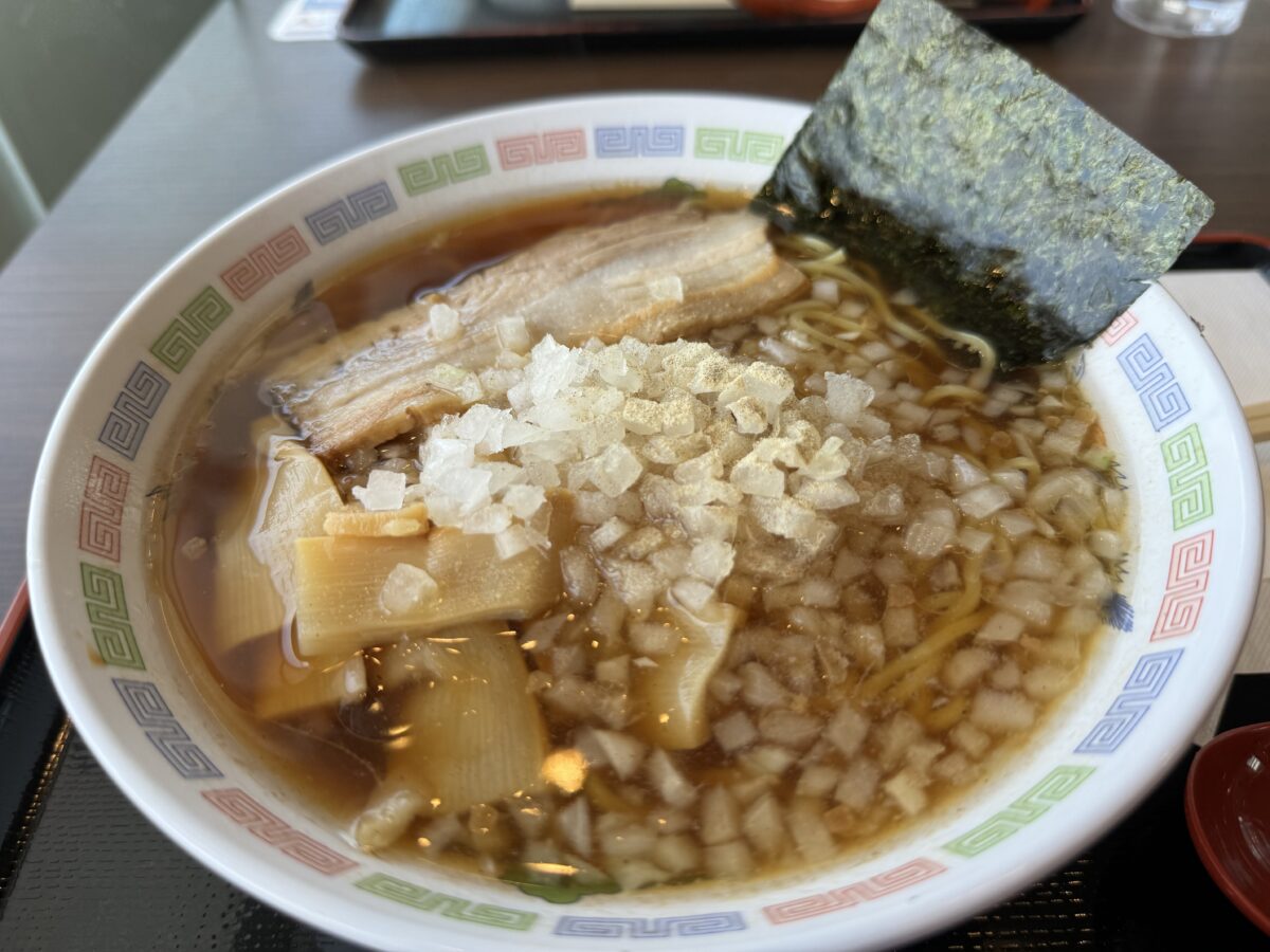中央自動車道 石川PA（下り）八王子らーめん麺や石川