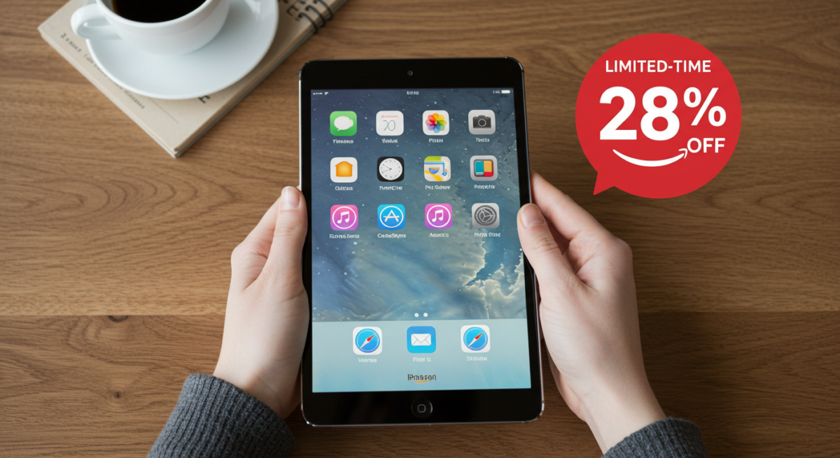 【28%オフ】Amazonタイムセールで「iPad mini (Wi-Fi + Cellular, 256GB) スペースグレイ」が安い