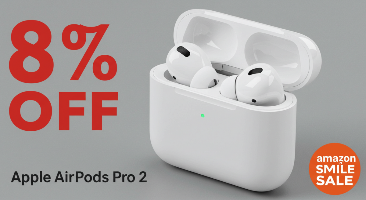 AmazonスマイルSALE新生活で「AirPods Pro（第2世代）」が8%オフ！